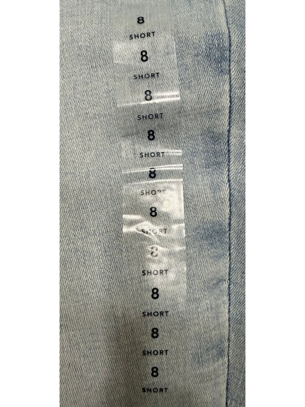 American Eagle Jeggings Womens Blue 8 SHORT Super High Rise Next Level Stretch - Picture 4 of 8